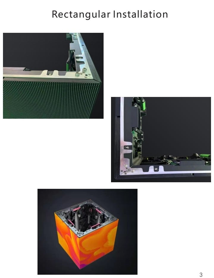 R Series INDOOR Rental LED Display R2.9 500x1000mm