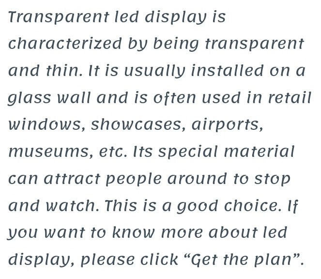 Transparent LED Display T2.6 1000 x 500(mm)