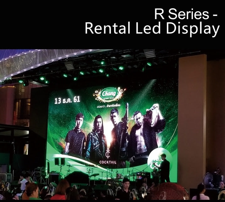 R Series INDOOR Rental LED Display R2.6 500mm x 500mm