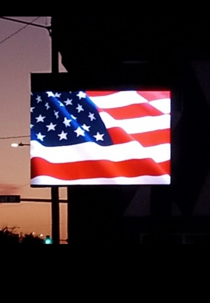 3' x 6' 2 SIDED P6.35 GOLD WIRE LED VIDEO MESSAGING DISPLAY