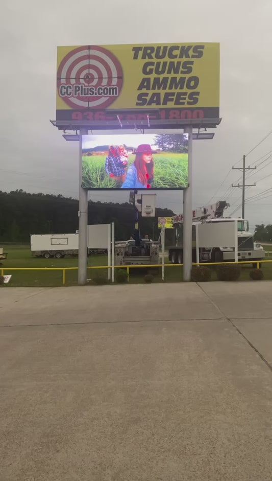 5' x 10' 2 SIDED P6.35 GOLD WIRE LED VIDEO MESSAGING DISPLAY (Copy)